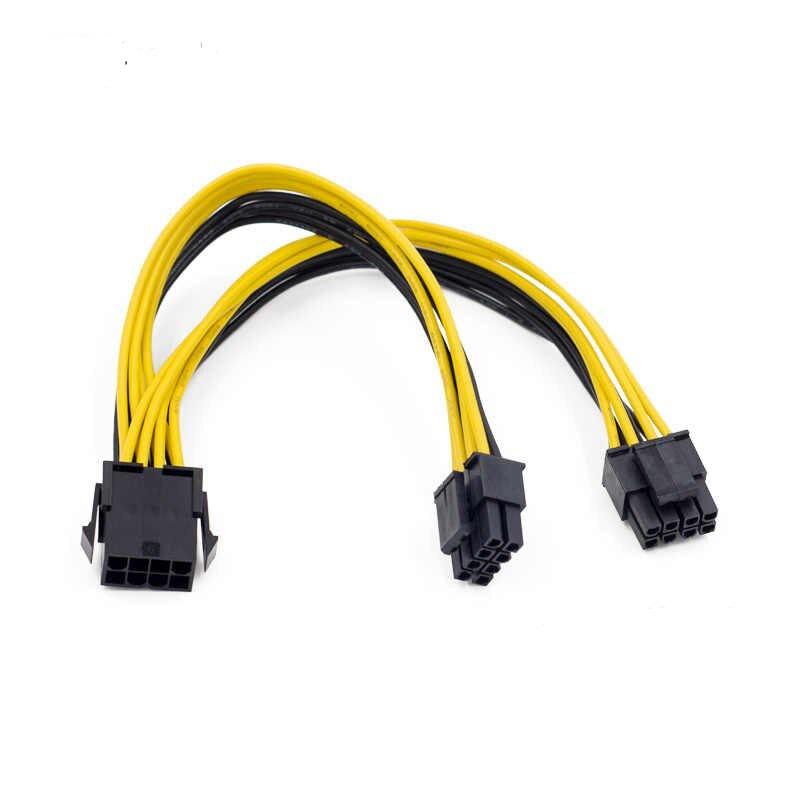 Переходник питания для процессора ATX CPU 8 pin to dual 2x4+4 pin: цена ...