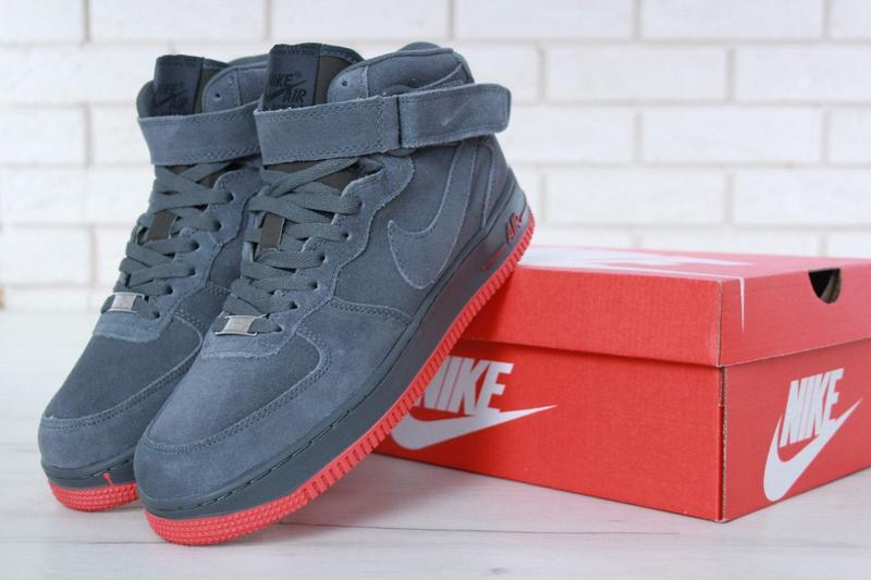 nike air force winter grey high