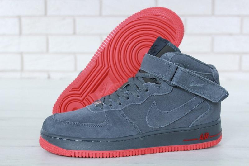 nike air force winter grey high