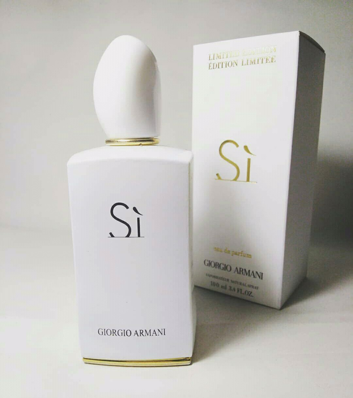 armani si white limited edition 100ml