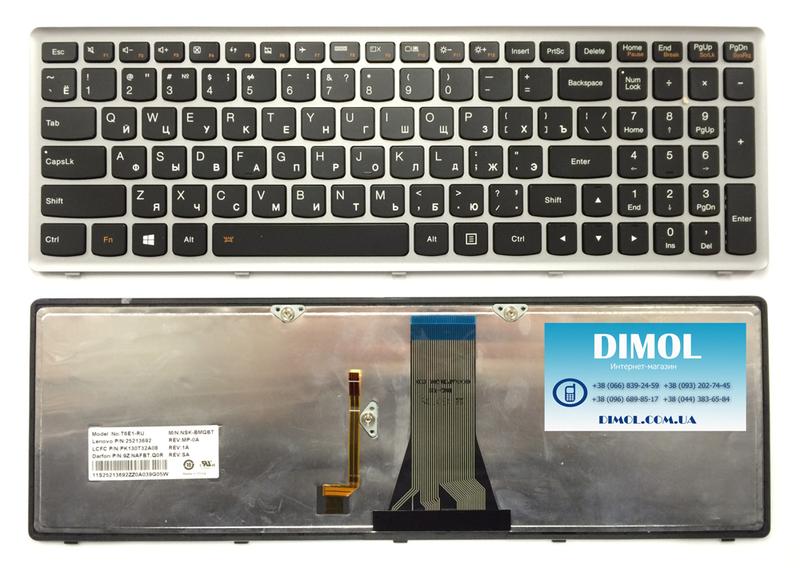 Клавиатура Lenovo IdeaPad Flex 15, G500s, G505s, S510p, Z510: цена 930 ...