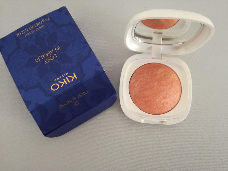 kiko lost in amalfi baked blush