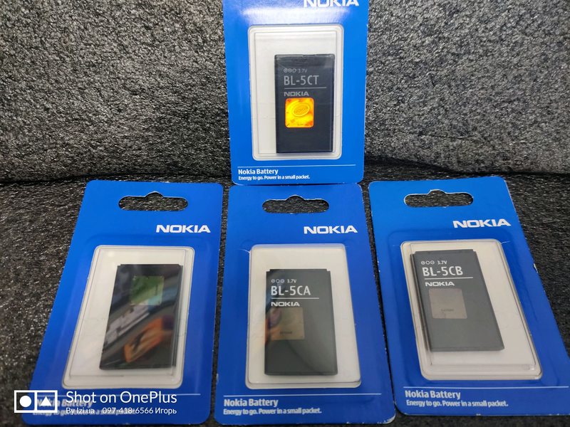 Аккумулятор Nokia BL-5C BL-5CA BL-5CB BL-4C: цена 168 грн - купить ...