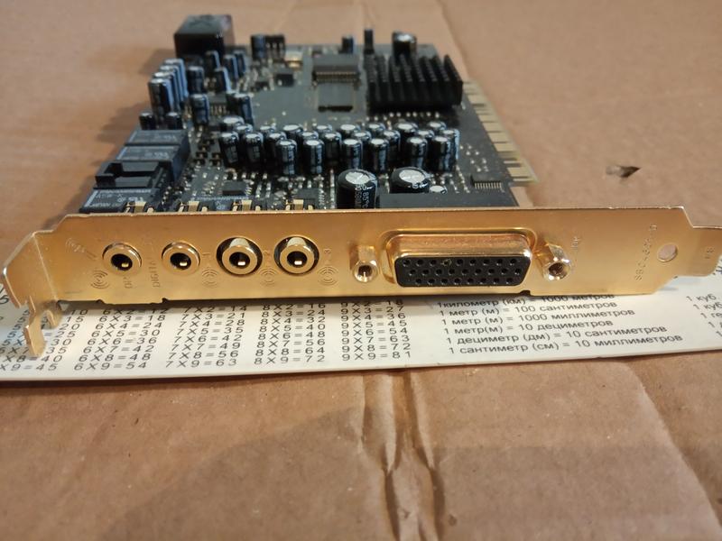 Звуковая карта Creative SB X-Fi Elite Pro SB0550 - 499 ₴, купить на IZI ...