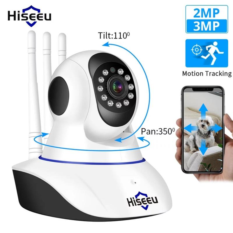 Камера Hiseeu беспроводная IP 1080P 2MP WIFI поворотная HSY-FH1C+