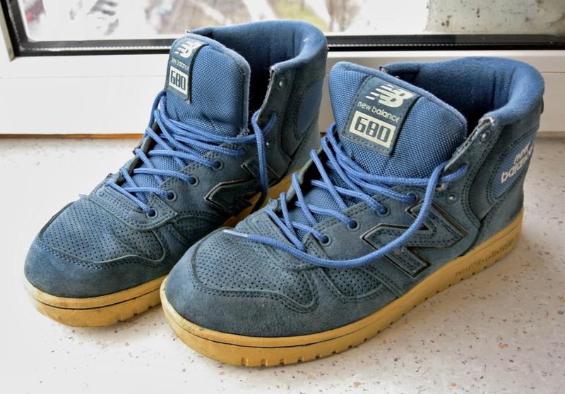 Кроссовки мужские NEW BALANCE замшевые на осень-весну