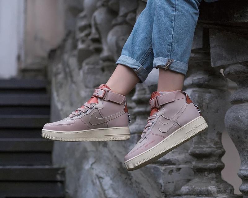 air force 1 high utility pink