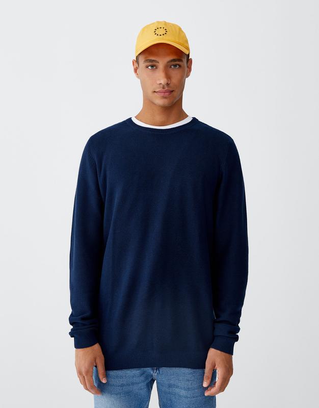 Стильный мужской свитер pull&bear - л