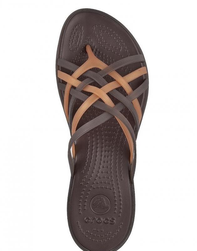 Crocs huarache flip flops ladies on sale