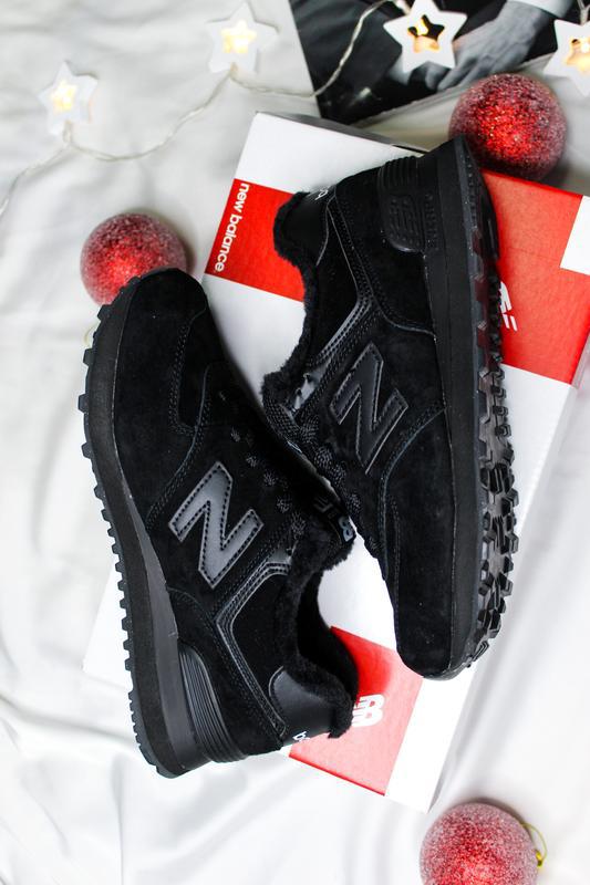 new balance 574 total black