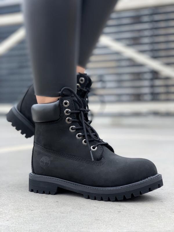 timberland 6 premium black
