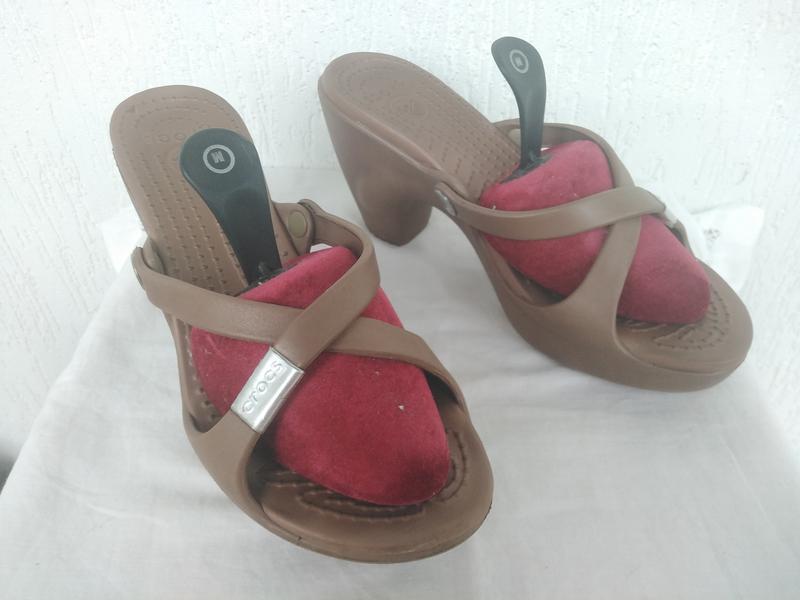 Шлепки crocs р.38