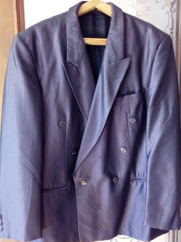 Французский новый нарядный мужской пиджак размер м