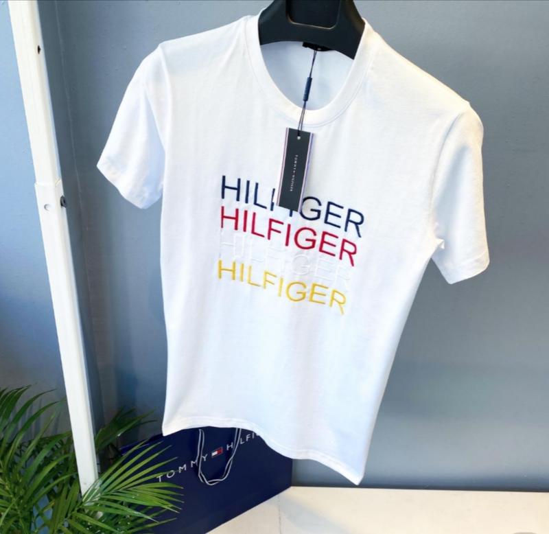 Мужская футболка tommy hilfiger белая