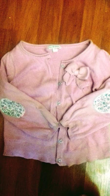 Кофта для девочки от фирмы vertbaudet