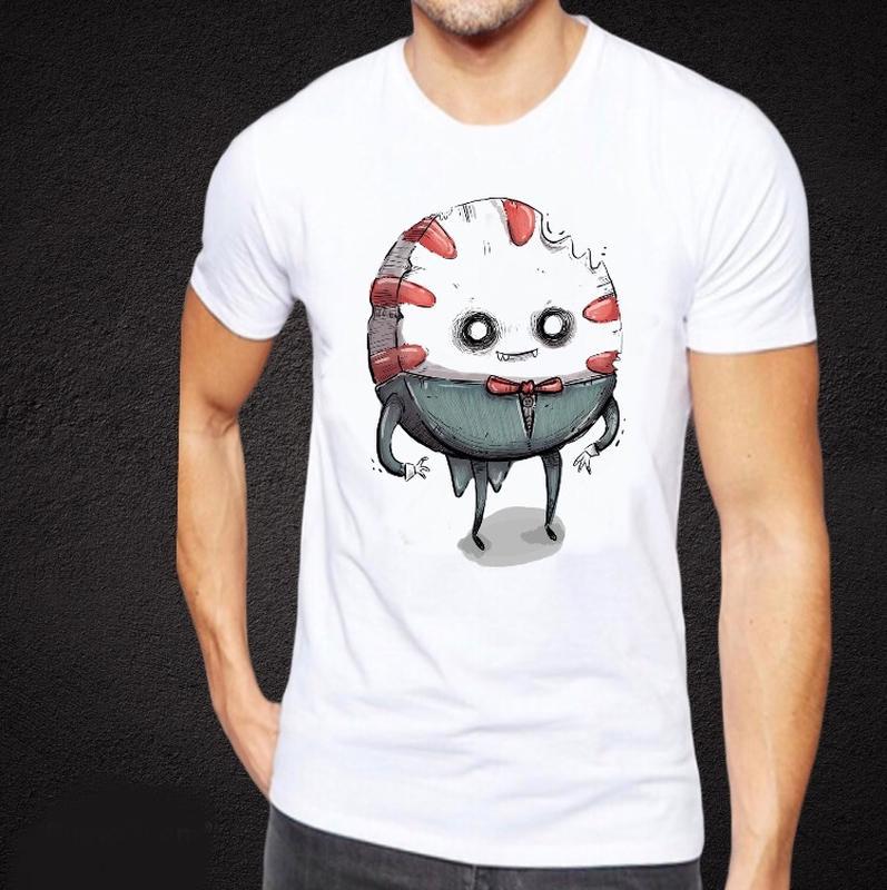 Стильна футболка с принтом