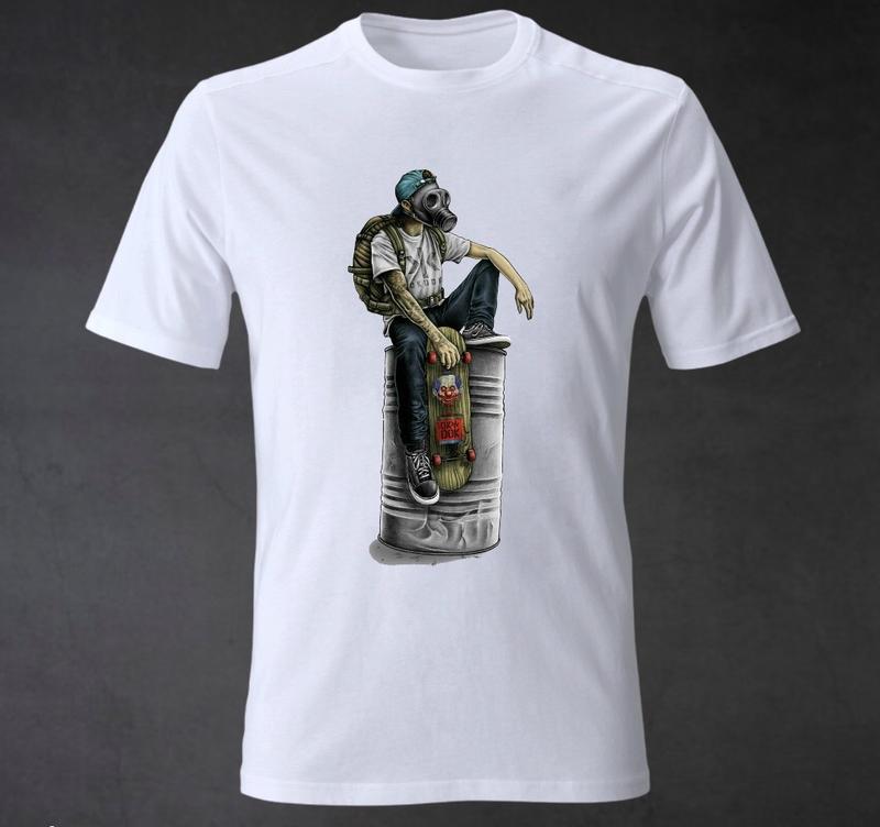 Оригіналтна футболка з принтом