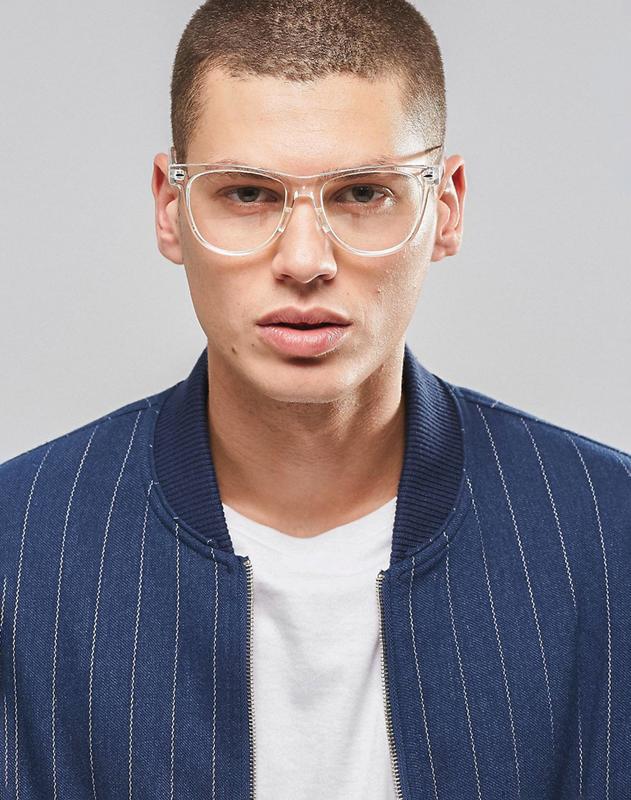 Очки квадратные wayfarer мужские имиджевые оправа мужская нуле...: цена ...