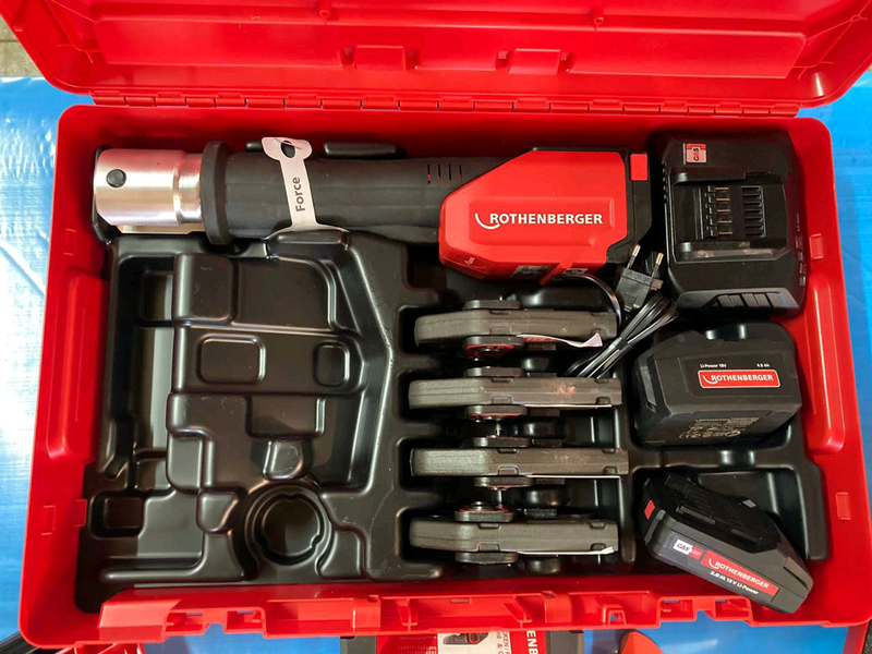 Гідравлічний акумуляторний прес Rothenberger Romax 4000 - 550 €, купить ...