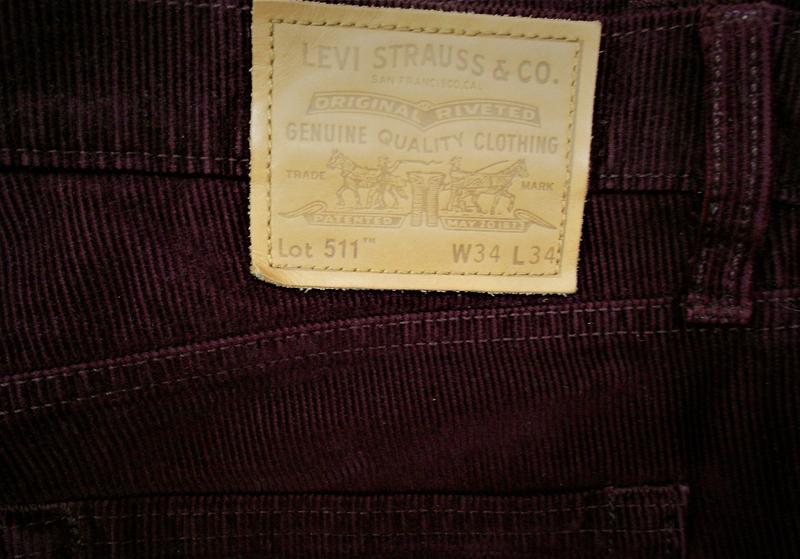 levis 511 w34 l34