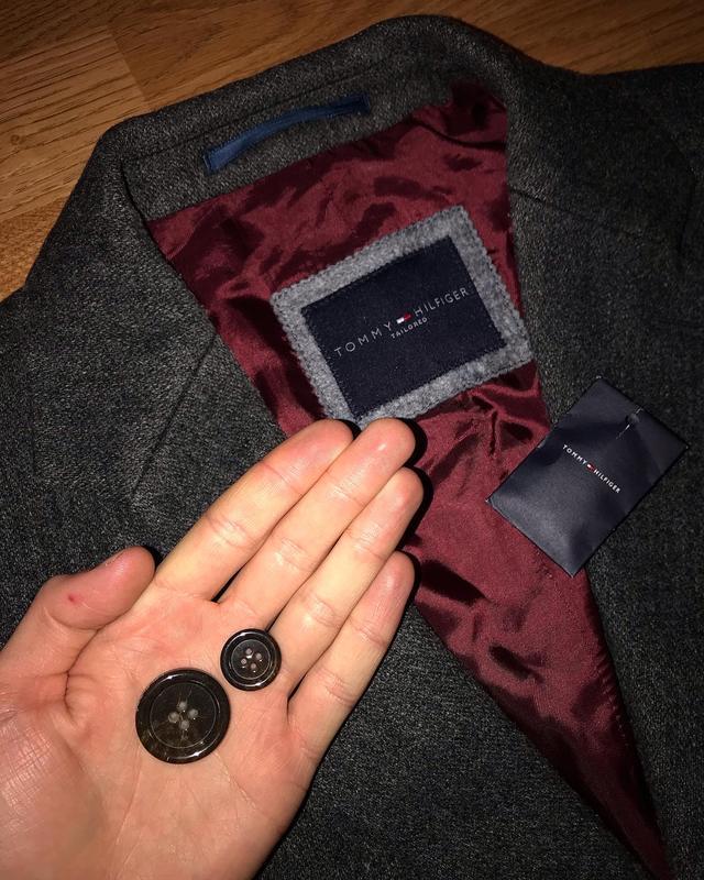 Tommy hilfiger tailored on sale coat