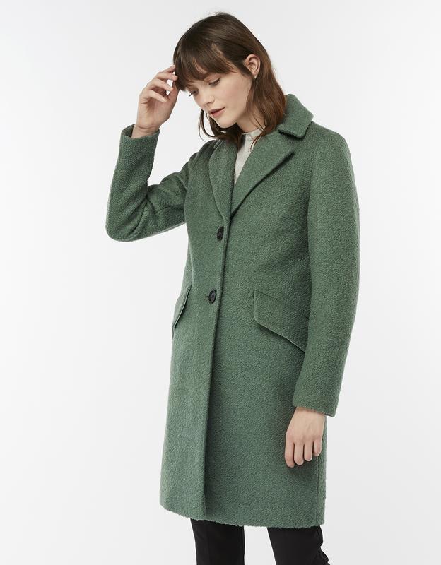 Monsoon lizzie boucle clearance coat