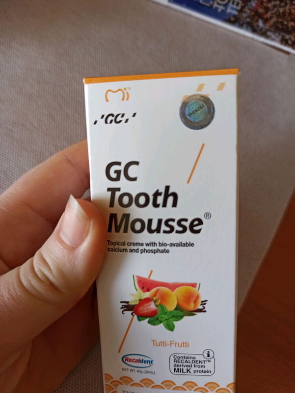 Tooth mousse gc тусмус тус мусс крем (гель) с кальцием, 40г: цена 635 ...
