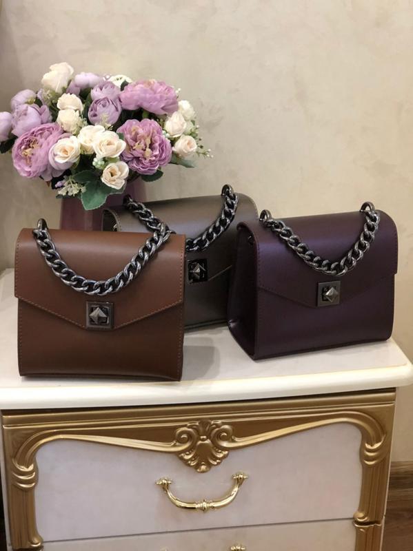 Итальянские кожаные сумочки клатчи сумки шкіряні італія: цена 1150 грн ...
