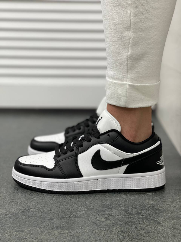 Air Jordan 1 Low Black White Off 79