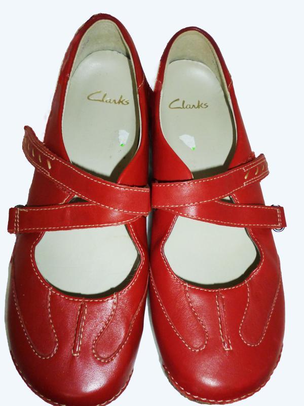 Стильные туфли- мокасины натуральная кожа clarks