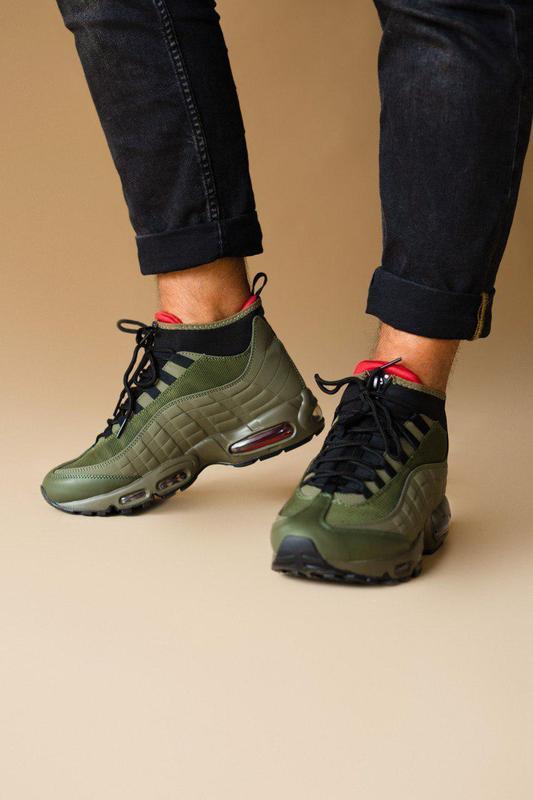 nike air max 95 sneakerboot green