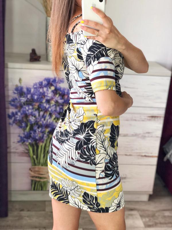 Желто Синее Платье Купить