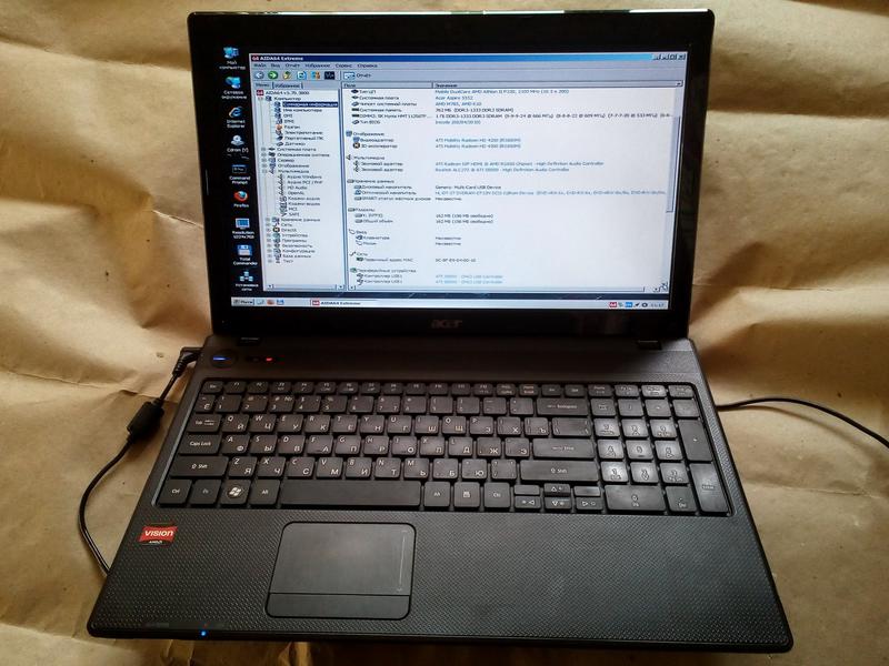 Acer aspire 5552 pew76 не включается