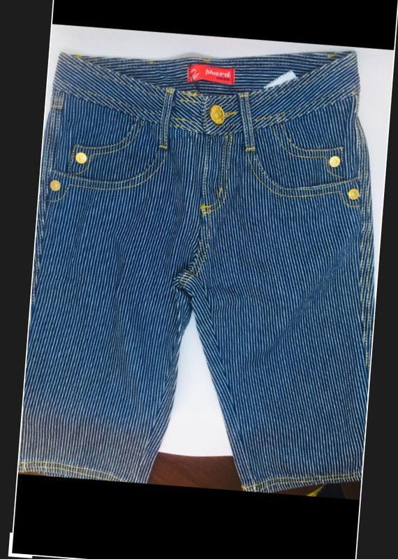 Phard италия новые бриджи брюки джинсы на девочку 4-5 лет