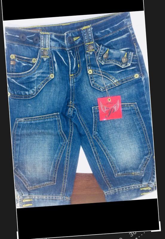 Phard италия новые джинсы брюки бриджи на 4-5 лет