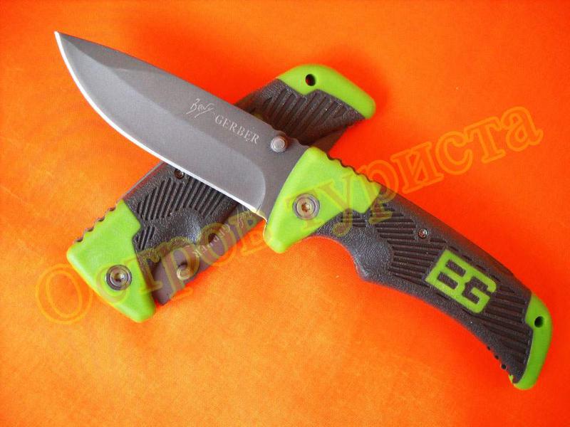 Нож складной GERBER Bear Grylls  Scout green
