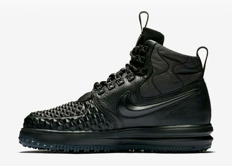 Nike Lunar Air Force 1 Duckboot Black 