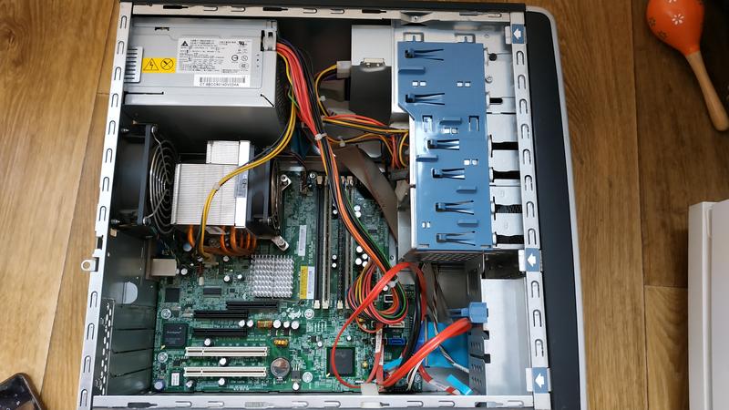 Hp proliant ml110 g4 не запускается