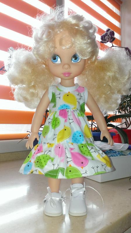 Платье для куклы аниматор дисней одежда для куклы