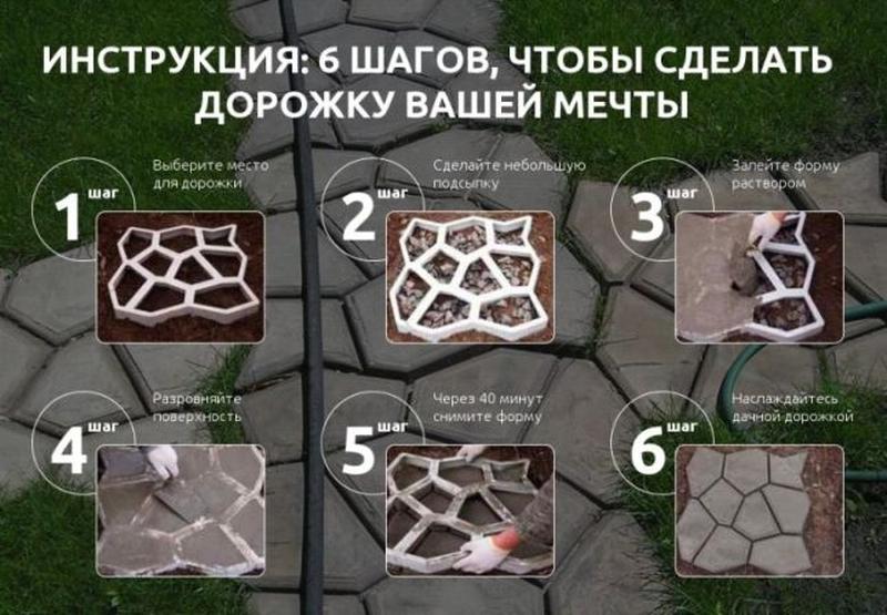 Трафареты Для Садовых Дорожек Купить Интернет Магазин