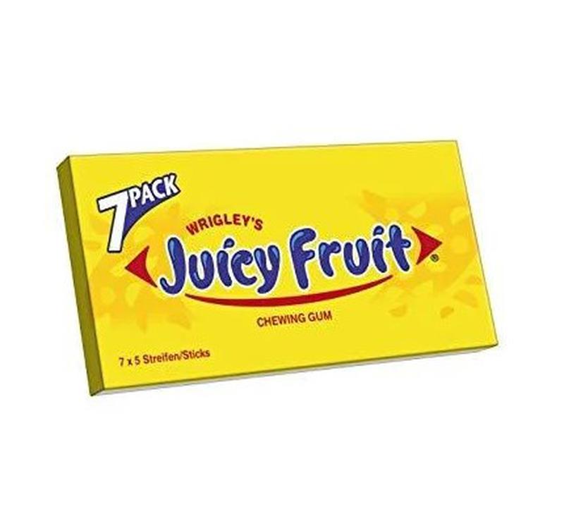 Жевательная резинка Wrigley Juicy Fruit Жвачка Ригли Джусифрут в - 125 ...