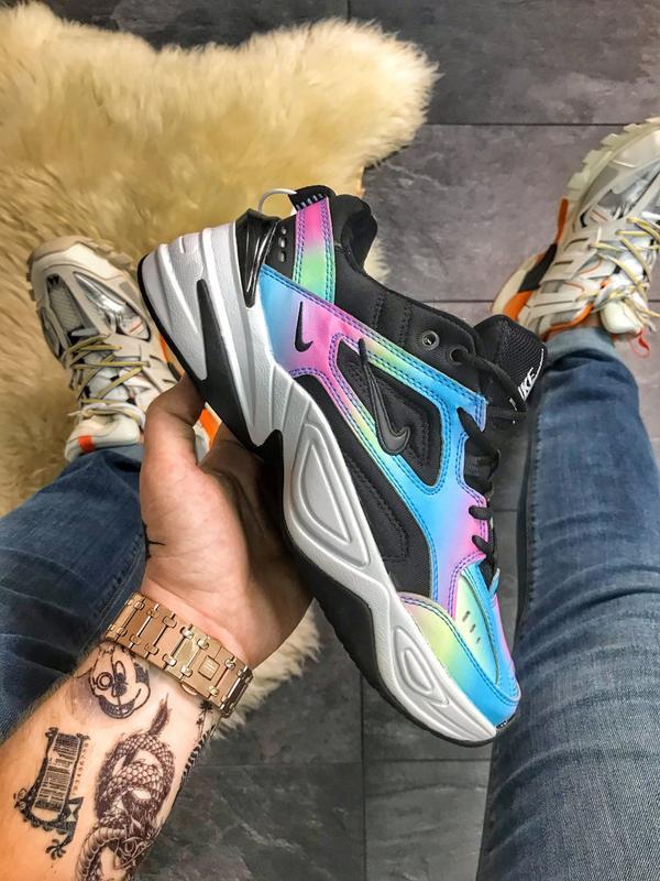 nike m2k tekno rainbow