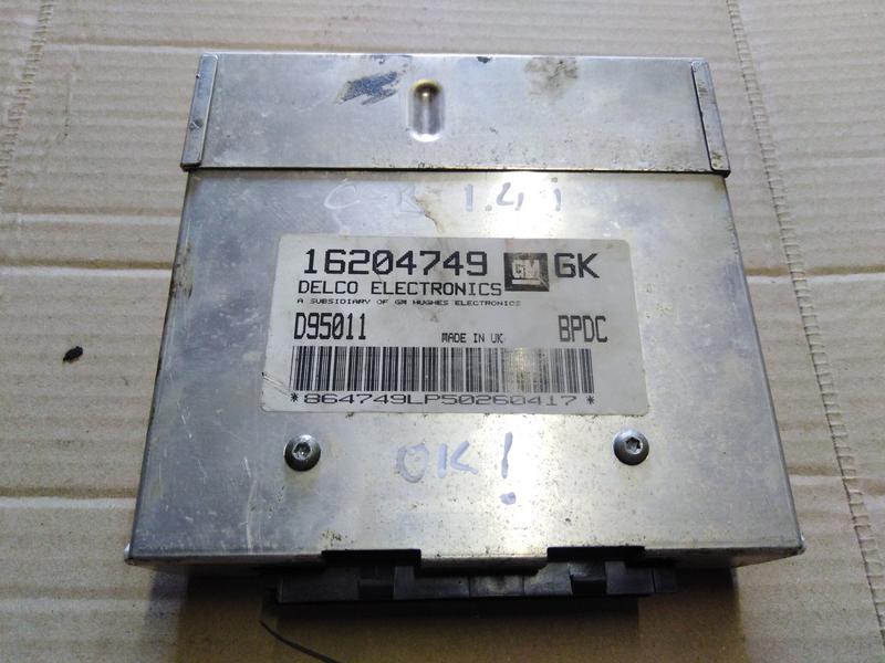 Блок управления двигателем, ЭБУ Opel Corsa B, Опель Корса Б 1 ...