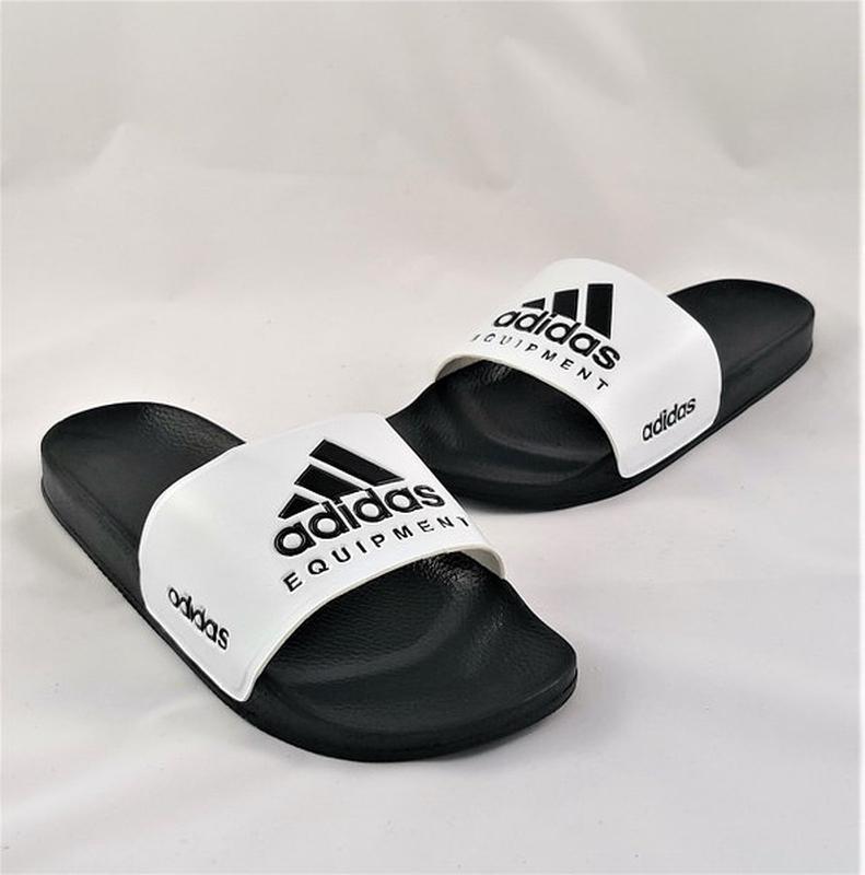 Шлепанцы адидас тапочки сланцы adidas белые - 650 ₴, купить на ИЗИ ...