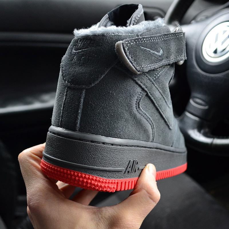 nike air force winter grey high