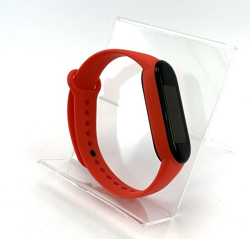 Оригинальный ремешек для Xiaomi Mi Band 5, Mi Band 6 красный: цена 105 ...