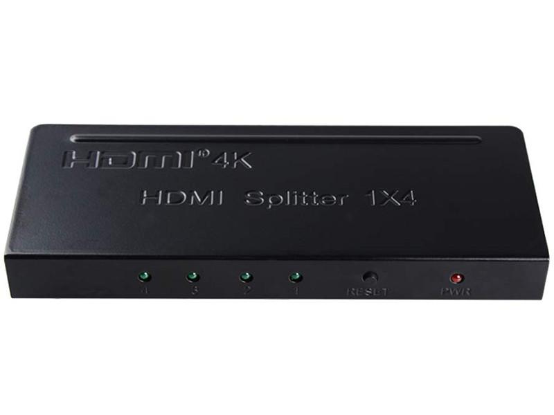 Сплітер PowerPlant HDMI 1x4 V1.4, 4K (HDSP4-M)