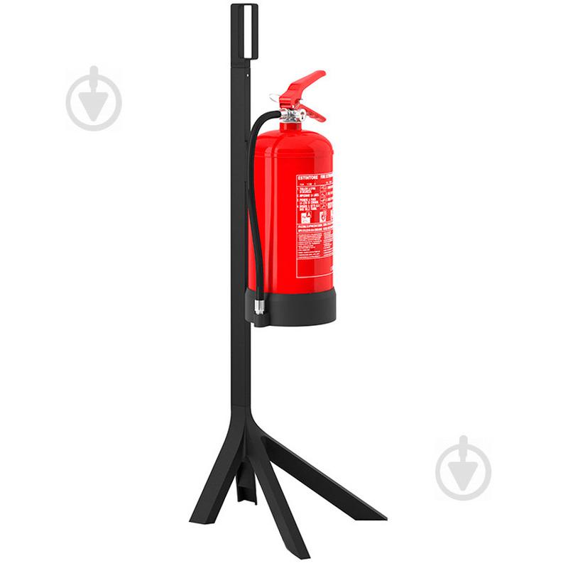 Подставка для огнетушителя Daken PA/AL черная с кронштейном-кр ...