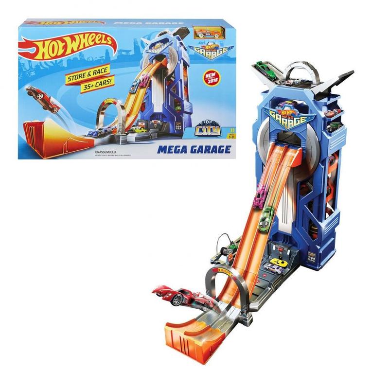 Мега гараж для машинок Hot Wheels FTB68 2025 ₴, купить на IZI (17517611)