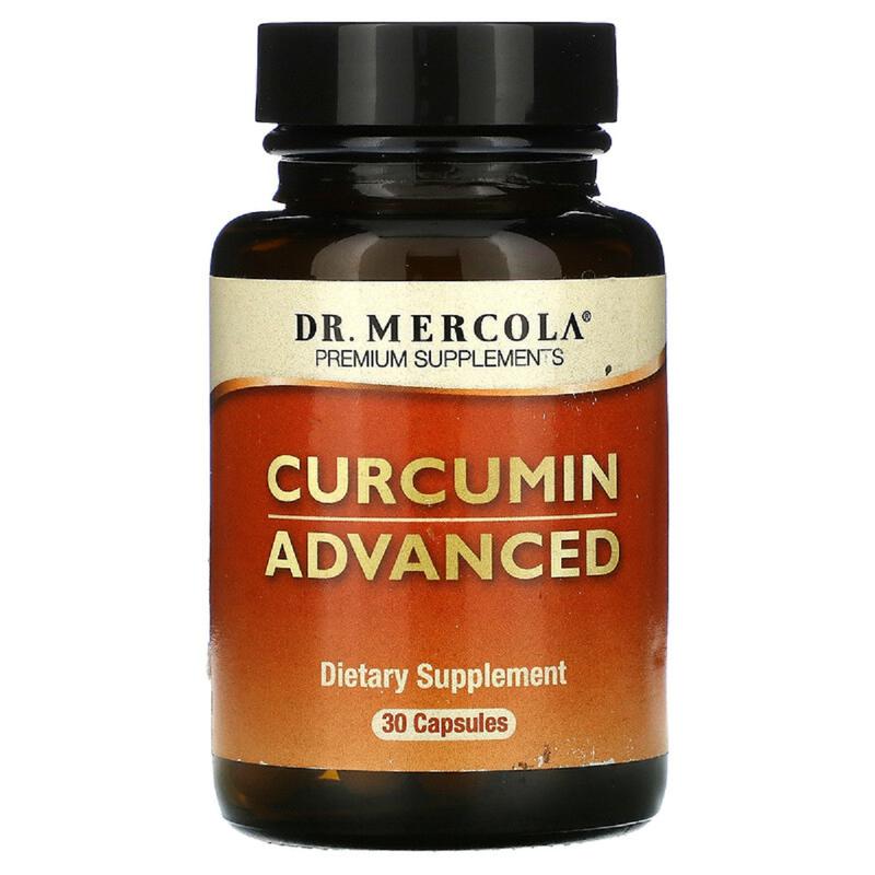 Куркумин, Curcumin Advanced, Dr. Mercola, 30 капсул
